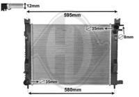 Diederichs DCM1885 Радіатор