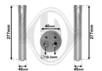 Diederichs DCT1222 Receiver tank air conditioner