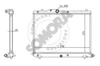 Somora 301540B Радіатор охолодження двигуна Somora 301540B Радіатор охолодження двигуна