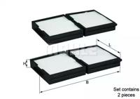 Mahle Original LAG113/S Фільтр салона