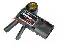 Metzger 0906154 Sensor exhaust gas pressure