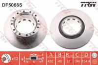 TRW DF5066S Brake disc