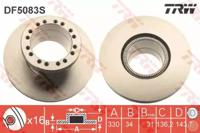 TRW DF5083S Диск тормозной