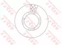 TRW DF5092S Диск гальмівний TRW DF5092S Диск гальмівний