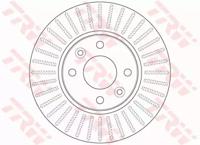 TRW DF6186 Диск тормозной TRW DF6186 Диск тормозной