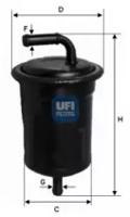 UFI 31.521.00 Fuel filter