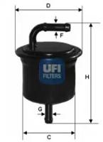 UFI 31.716.00 Fuel filter