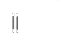 Pagid X0285 Комплект пружинок барабанних гальм Pagid X0285 Комплект пружинок барабанних гальм