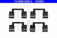 Ate 13.0460-0262.2 Монтажний комплект гальмівних колодок Ate 13.0460-0262.2 Монтажний комплект гальмівних колодок