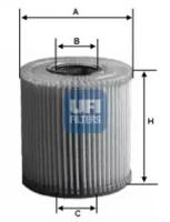 UFI 25.034.00 Oil filter