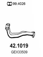 Asso 42.1019 Випускна труба відпрацьованих газів