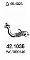 Asso 42.1035 Випускна труба відпрацьованих газів
