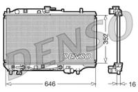 Denso DRM44005 Радіатор Denso DRM44005 Радіатор