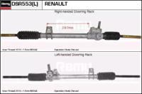 Remy DSR553 Gear rack and pinion