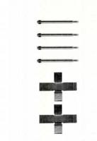 Triscan 8105291493 Комплект монтажный дисковых тормозных колодок Triscan 8105291493 Комплект монтажный дисковых тормозных колодок