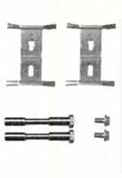 Triscan 8105291604 Spring set disc brake Triscan 8105291604 Spring set disc brake