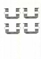 Triscan 8105431619 Монтажний комплект гальмівних колодок