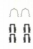 Triscan 8105501562 Комплект монтажный дисковых тормозных колодок