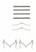 Triscan 8105501579 Spring set disc brake Triscan 8105501579 Spring set disc brake