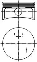 Kolbenschmidt 99741601 Поршень