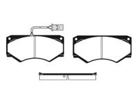 Raicam RA.0198.5 Brake pads