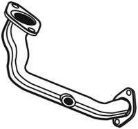 Fonos 08864 Выпускная труба отработанных газов