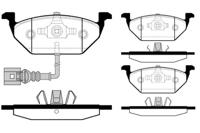 Raicam RA.0653.3 Колодки гальмівні