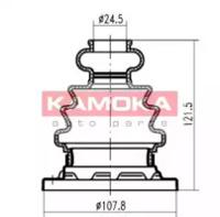 Kamoka 1148738 Dust boot kit axle joint