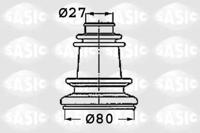 Sasic 4003409 Dust boot kit axle joint