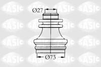 Sasic 4003462 Dust boot kit axle joint