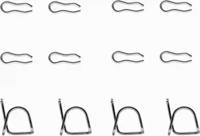 Textar 82014700 Комплект монтажный дисковых тормозных колодок