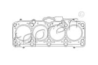 Topran 109 359 Прокладка головки блоку циліндрів Topran 109 359 Прокладка головки блоку циліндрів