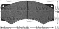Valeo 541643 Brake pads
