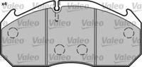 Valeo 541650 Колодки гальмівні