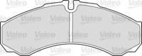 Valeo 541662 Brake pads