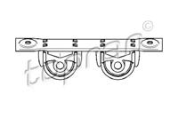 Topran 110 911 Кронштейн системи випуску відпрацьованих газів Topran 110 911 Кронштейн системи випуску відпрацьованих газів