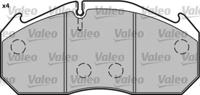 Valeo 541698 Brake pads
