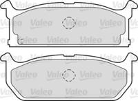 Valeo 551720 Колодки тормозные