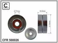 Caffaro 500026 Ролик натяжной