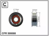 Caffaro 500088 Ролик направляючий Caffaro 500088 Ролик направляючий
