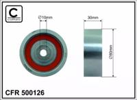 Caffaro 500126 Ролик натяжний ременя ГРМ Caffaro 500126 Ролик натяжний ременя ГРМ