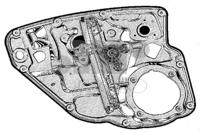 Miraglio 30/958 Regulator assy door window