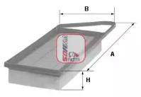 Sofima S 3645 A Фільтр повітряний