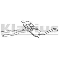 Klarius 260804 Середній глушник вихлопних газів Klarius 260804 Середній глушник вихлопних газів