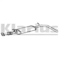 Klarius 260849 Середній глушник вихлопних газів Klarius 260849 Середній глушник вихлопних газів