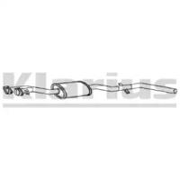 Klarius 260982 Середній глушник вихлопних газів Klarius 260982 Середній глушник вихлопних газів