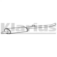 Klarius 260989 Muffler assy front
