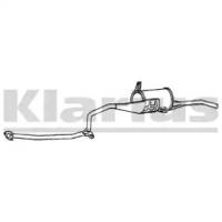 Klarius 270011 Глушник вихлопних газів кінцевий