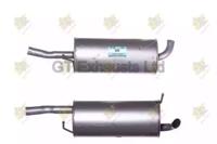 GT Exhausts GFE946 Глушник вихлопних газів кінцевий GT Exhausts GFE946 Глушник вихлопних газів кінцевий