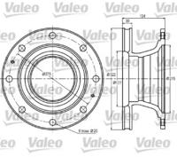 Valeo 187004 Brake disc
